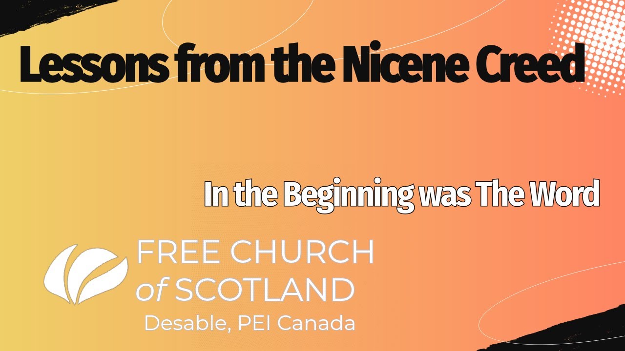In the Beginning was The Word