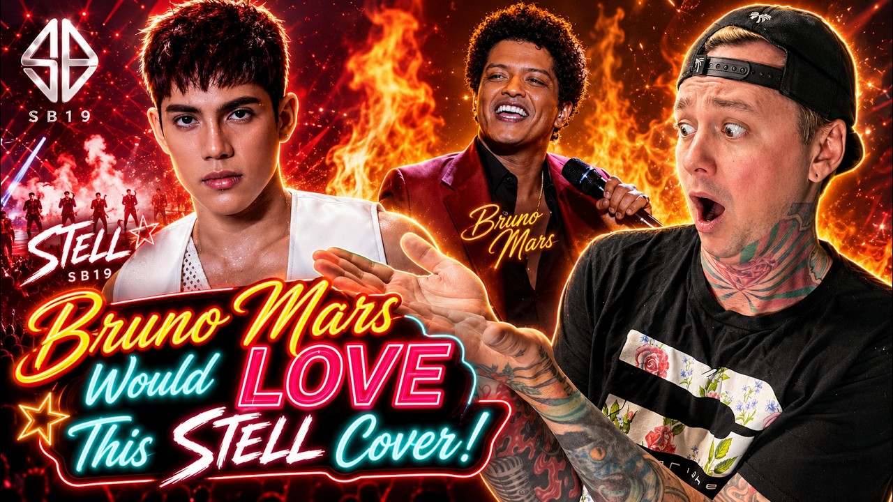 Stell of SB19 - Risk It All ( Reaction ) LIVE BRUNO MARS COVER