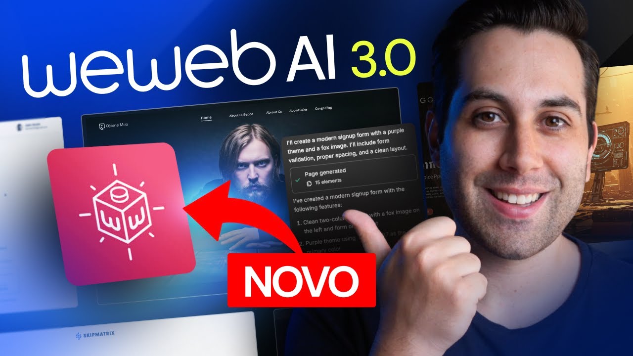 WEWEB 3.0 - Crie Apps com IA [Update + Primeiras Impress&otilde;es]