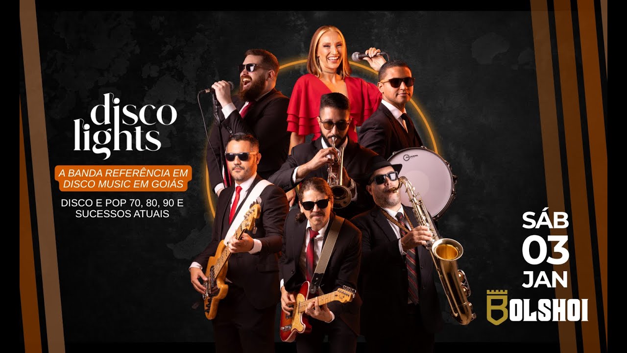 BANDA DISCO LIGHTS COM O MELHOR DO DANCING