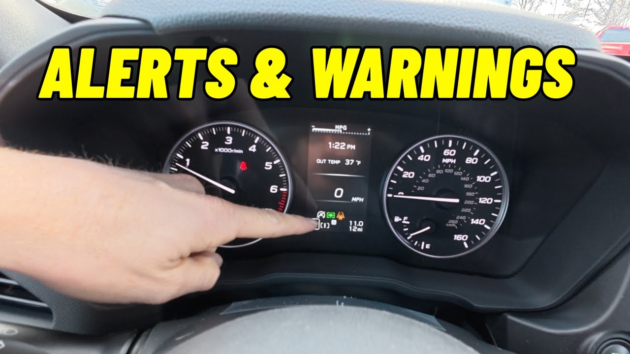 Does your Subaru beep a lot? Here's what could be going wrong