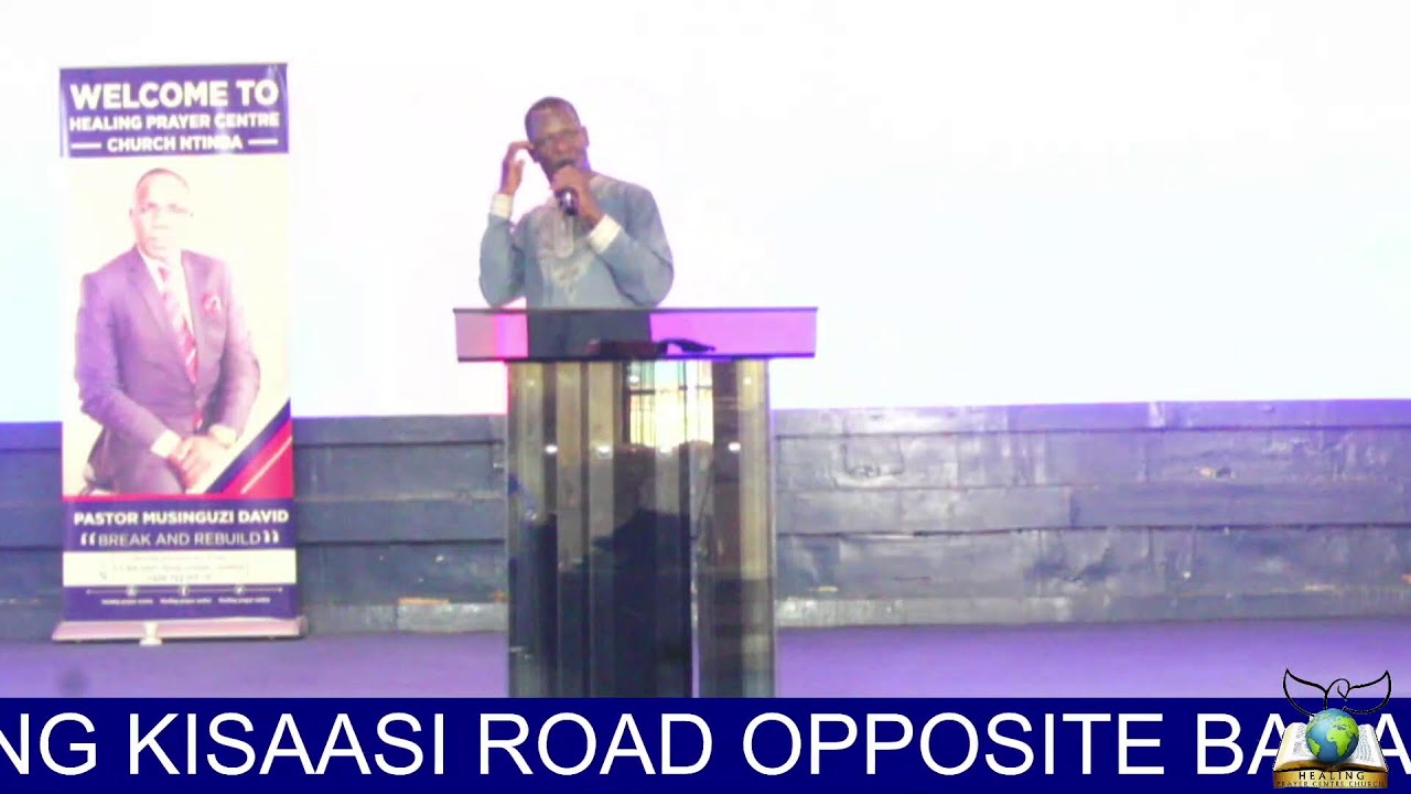 FRIDAY  LUNCH HOUR SERVICE WITH  PR MUSINGUZI DAVID.