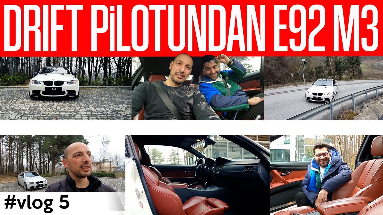 Drift Pilotu ve Otomobili BMW E92 M3 ile Gazladık! - Vlog 5