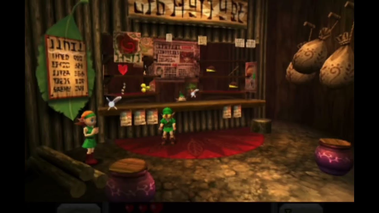 Ocarina of time 3d part 1 - sword and shield