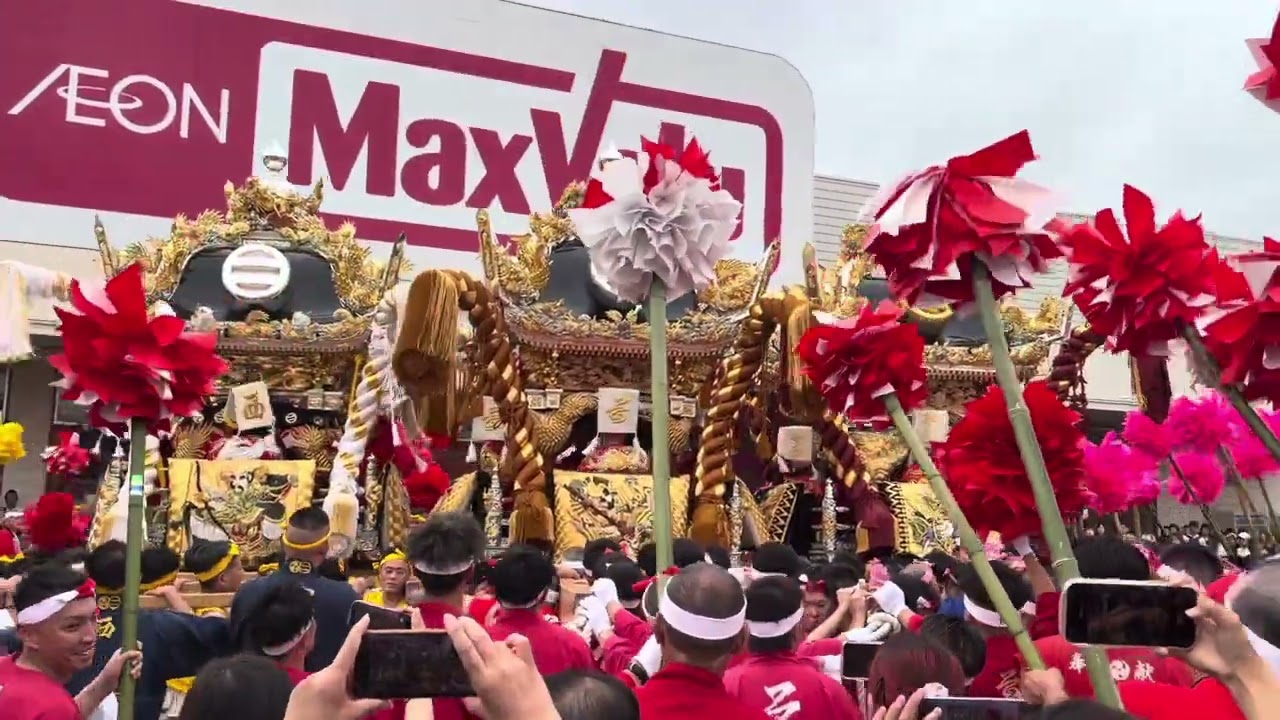 2025.10.18(土)   荒川神社宵宮　　マックスバリューにて西庄VS岡田VS井ノ口