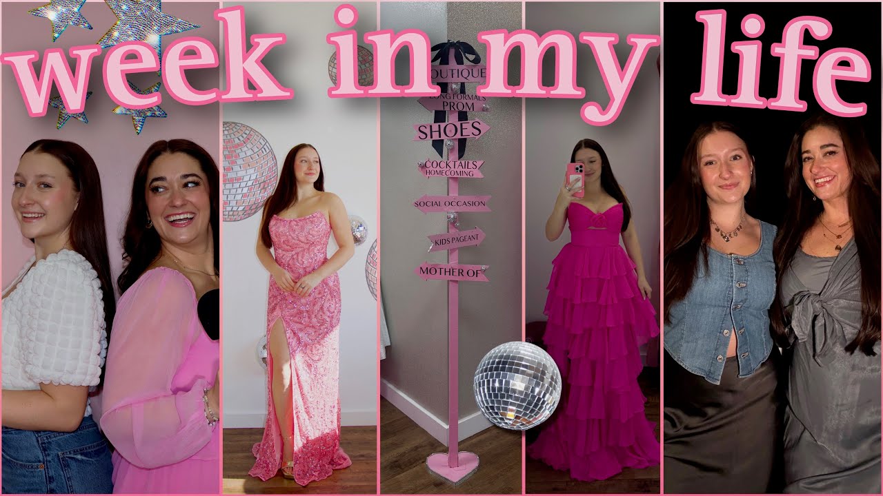 weekly vlog🩷 podcast BTS, routines, and lots of Glamour