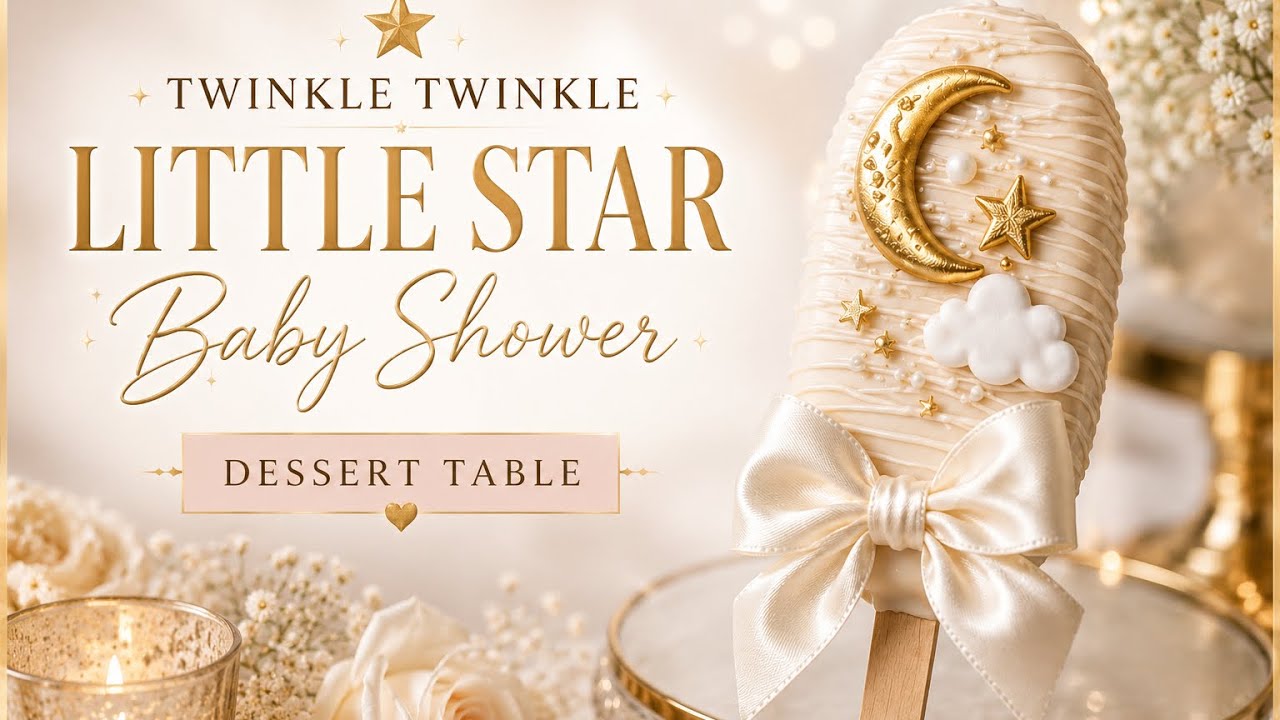Twinkle Twinkle Little Star ⭐️| Baby Shower Desserts