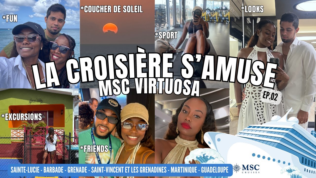 VLOG - LA CROISIÈRE S'AMUSE, À BORD DU MSC VIRTUOSA !