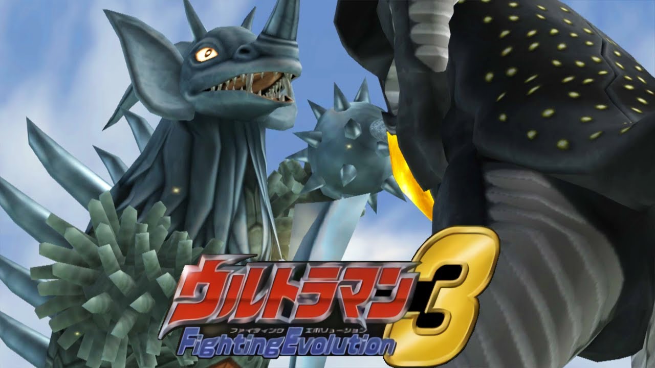 [PS2] Ultraman Fighting Evolution 3 - Tyrant vs All Kaiju (1080p 60FPS)