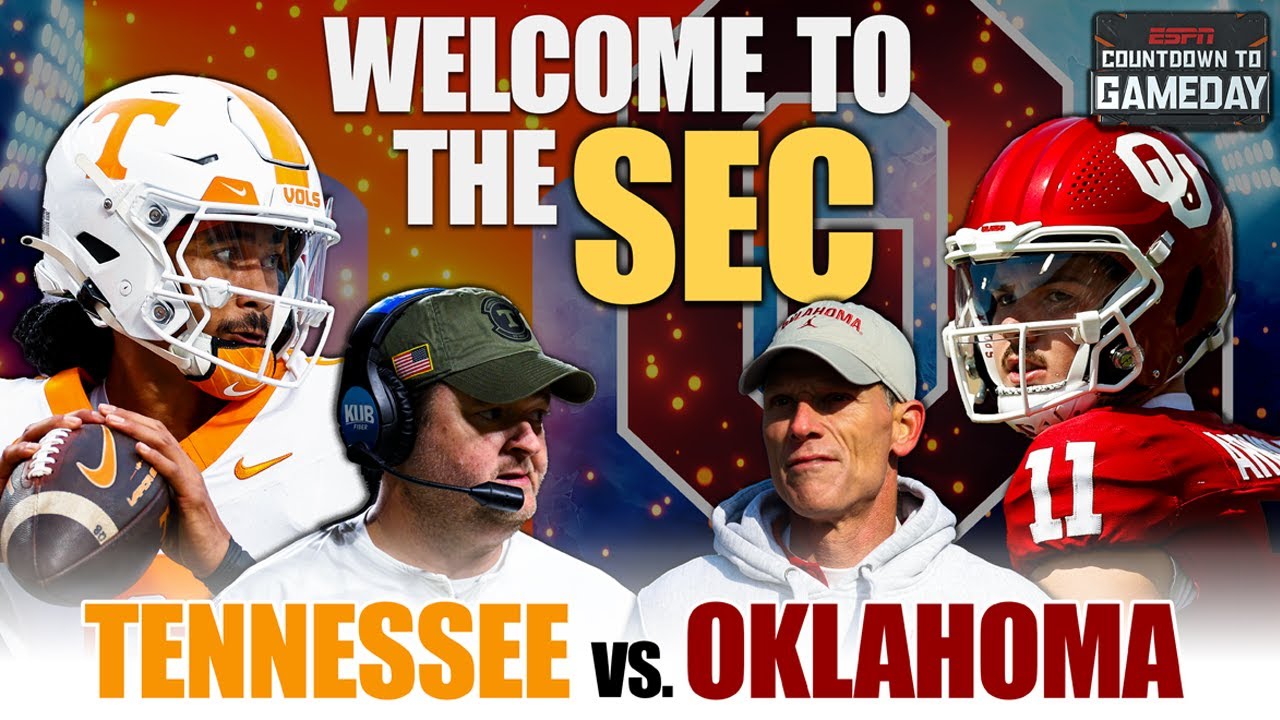 🚨 Week 4 LIVE: No. 6 Tennessee vs. 15 Oklahoma in an SEC Showdown | Countdown to GameDay 🏈