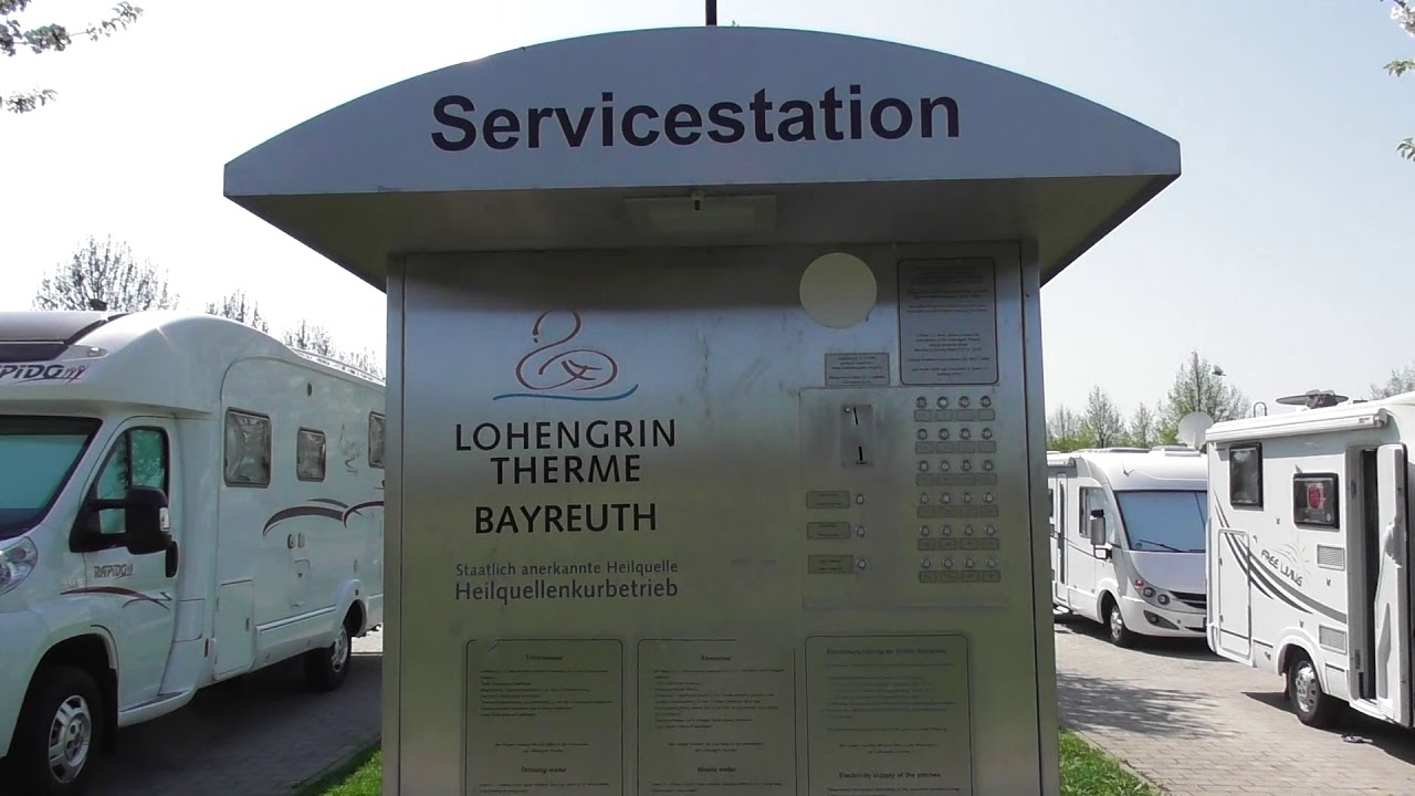Wohnmobilstellplatz Bayreuth Lohengrin Therme April 2018