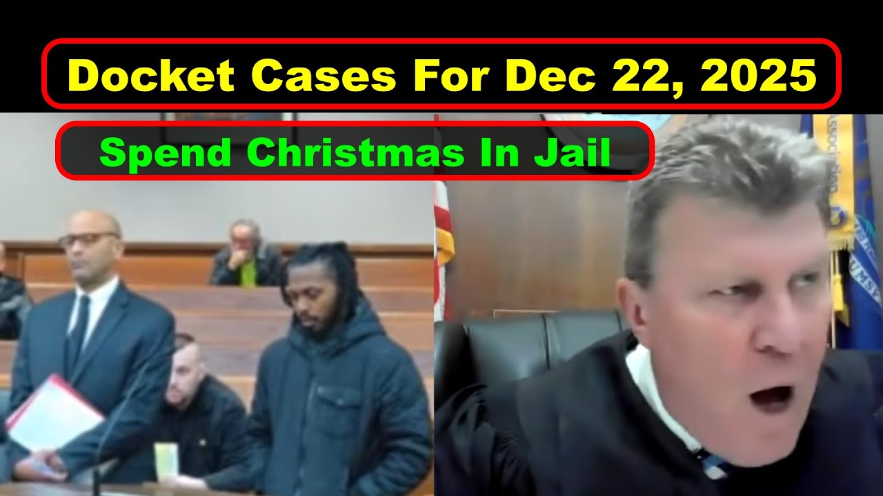 Judge McNally's Entire Docket  Dec 22nd, 2025 - Vikky's Court Watch