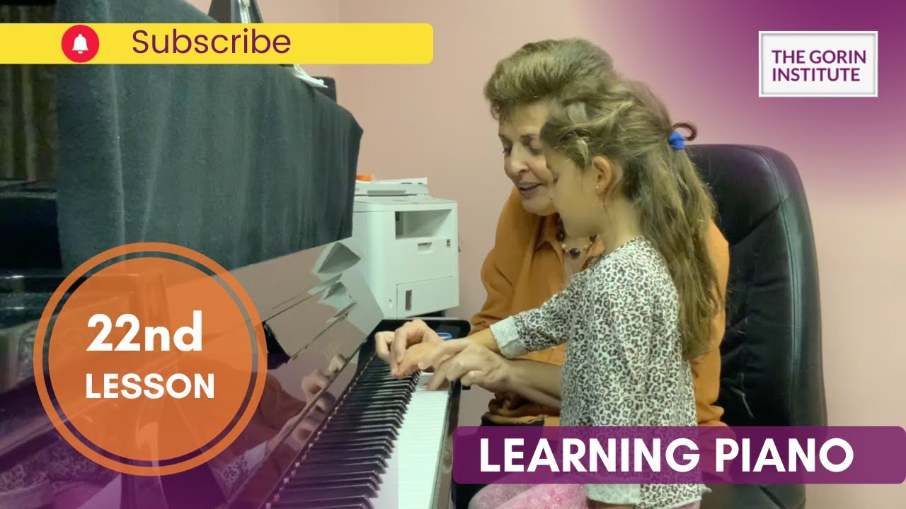 🎹 First Year of Piano Lessons | 🎶 Insights and Tips | 🎵 Mila (4), Lesson #22 | Irina Gorin