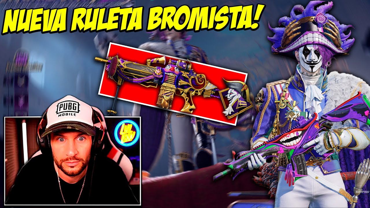 LE TIRAMOS A LA NUEVA RULETA BROMISTA EN PUBG MOBILE Y PASO ESTO...