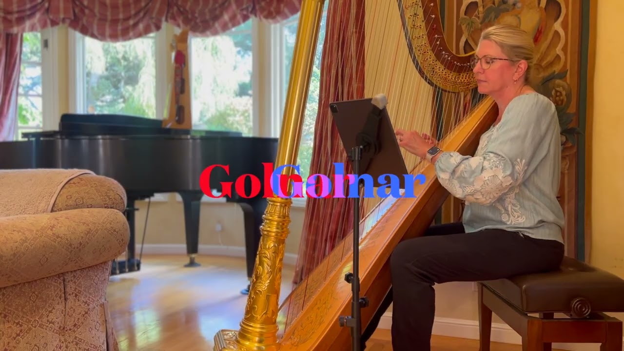 Traditional Persian Music - solo harp