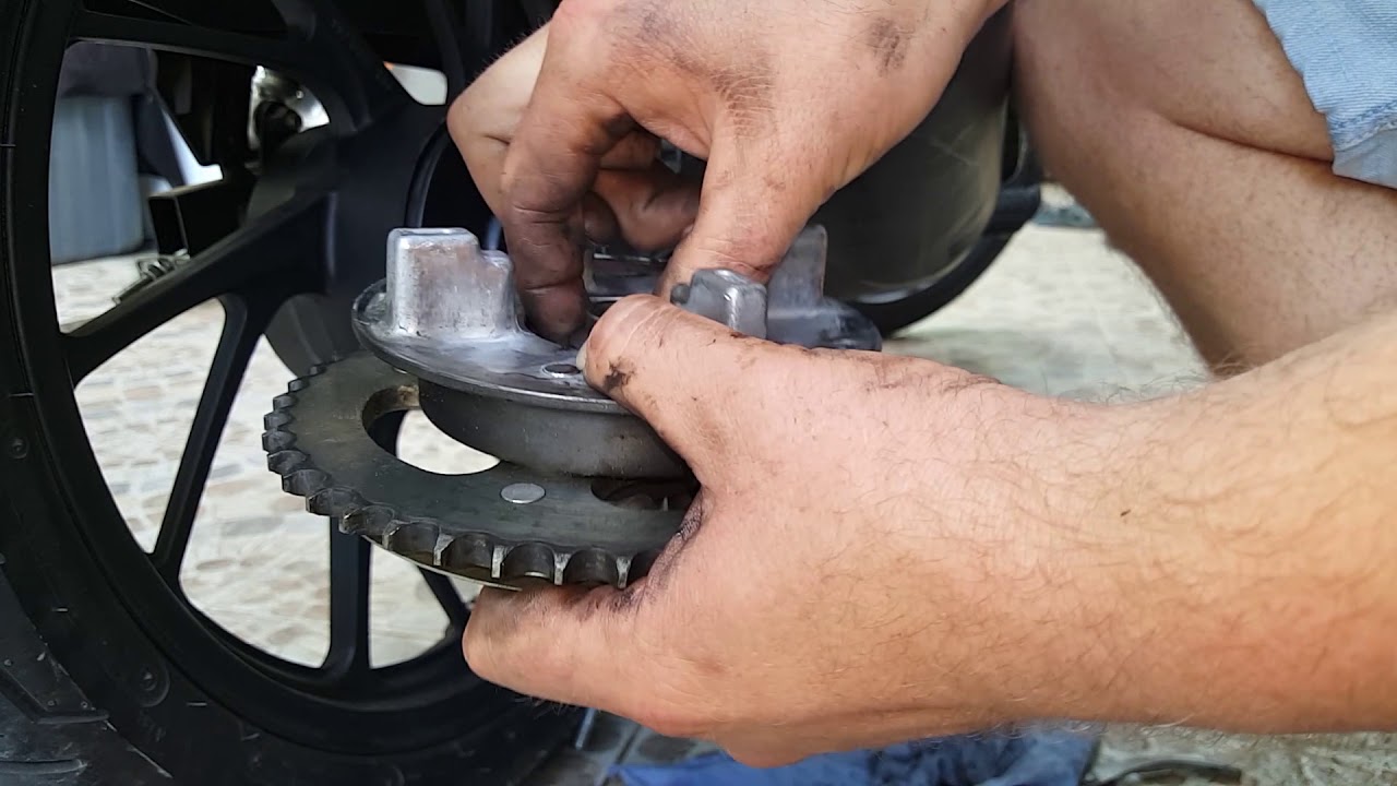 Honda CB125F Arka Jantı S&ouml;kme Balata Deişimi Fren Ayarı