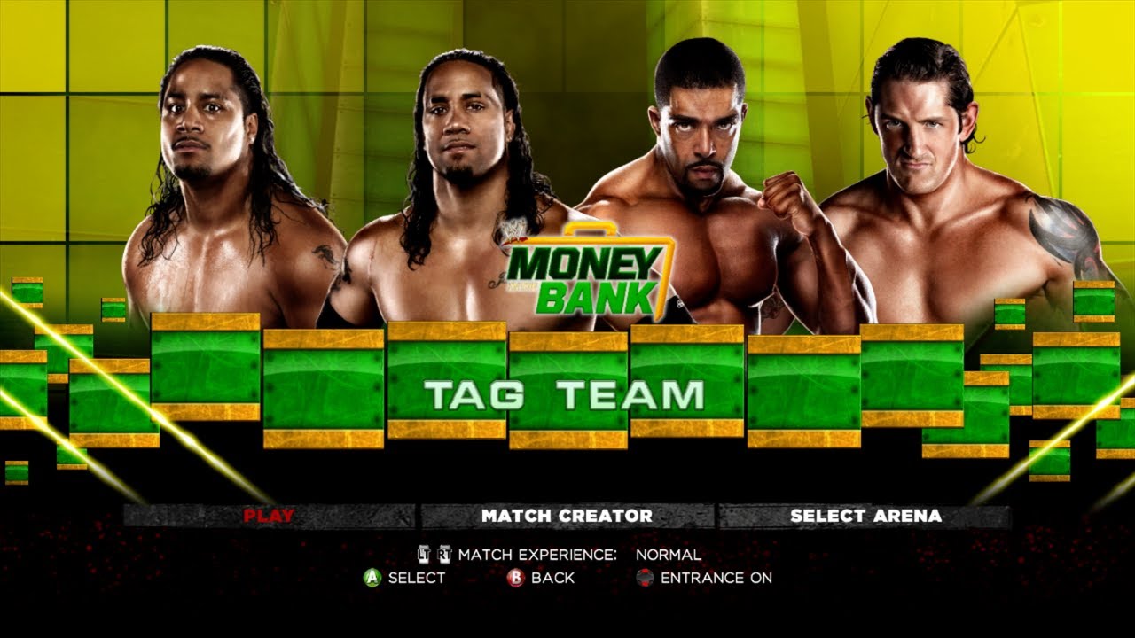 WWE '13 - The Usos vs. David Otunga & Wade Barrett