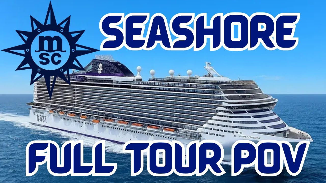 MSC Seashore 2025 4K Walkthrough Tour POV | Port Canaveral, Florida