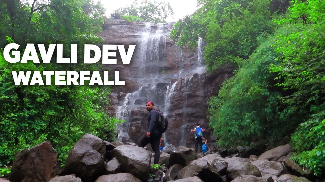 GAVLI DEV Waterfall - Complete Guide | Drone Shots | Best Waterfall near Mumbai and Thane | Ghansoli