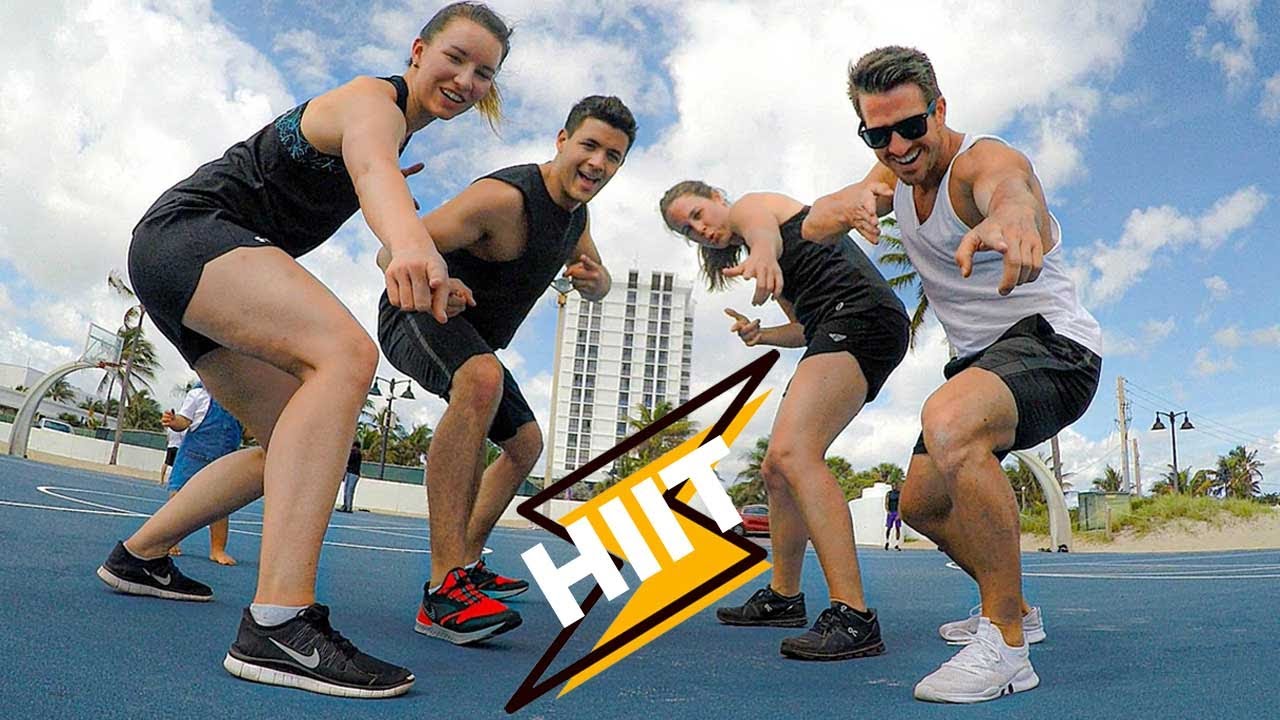 10 Min Full Body HIIT Workout | Bodyweight Only | Fort Lauderdale Central Beach