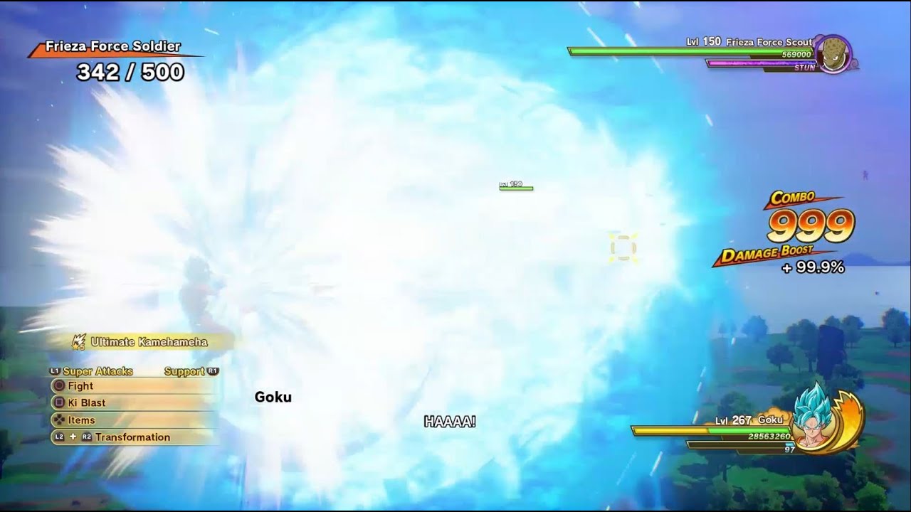 DBZ Kakarot DLC 2 part 12 | Horde Battles Advanced Goku vs 500 Enemies | 999 Combo! | Out of Control
