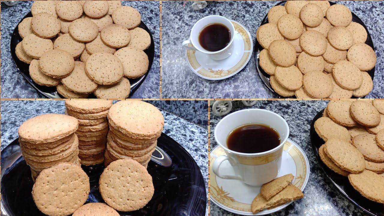 بسكويت صيامي نباتي | حلويات صيامي | بسكوت الدايچيستڤ صيامي| بدون لبن بدون بيض او سمنه|Vegan biscuits