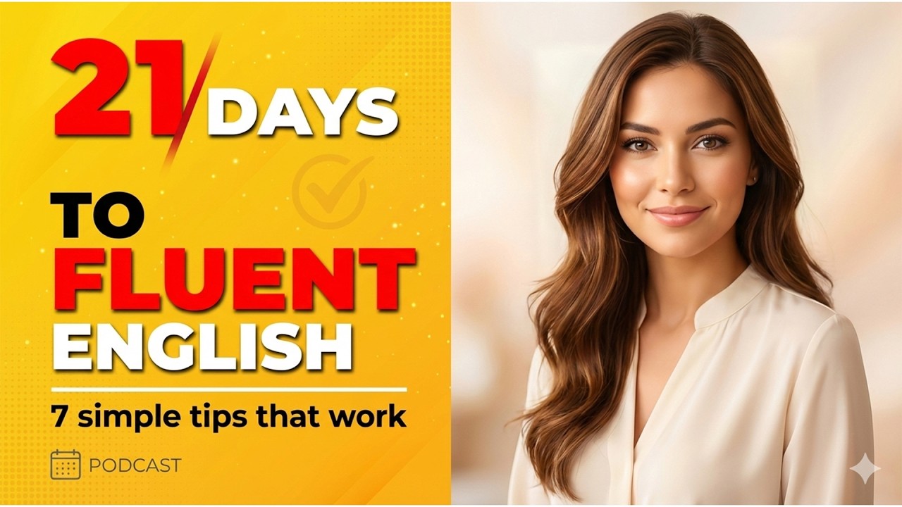 I Learned English Fluently in 21 Days  |   Here's My Secret