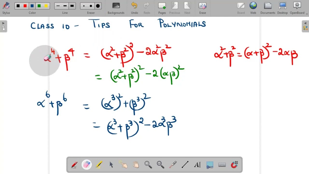 Class 10 Tips for Polynomials #mathematics  #class10, #class10math, #news, #boardexam2026