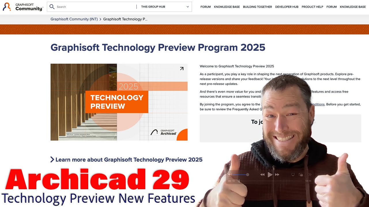 Archicad 29 Technology Preview New Features
