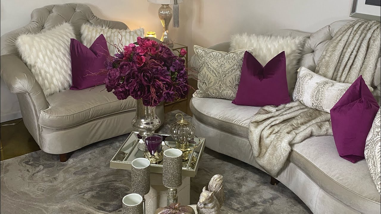 FALL LIVING ROOM TOUR #falldecor #parisianglam