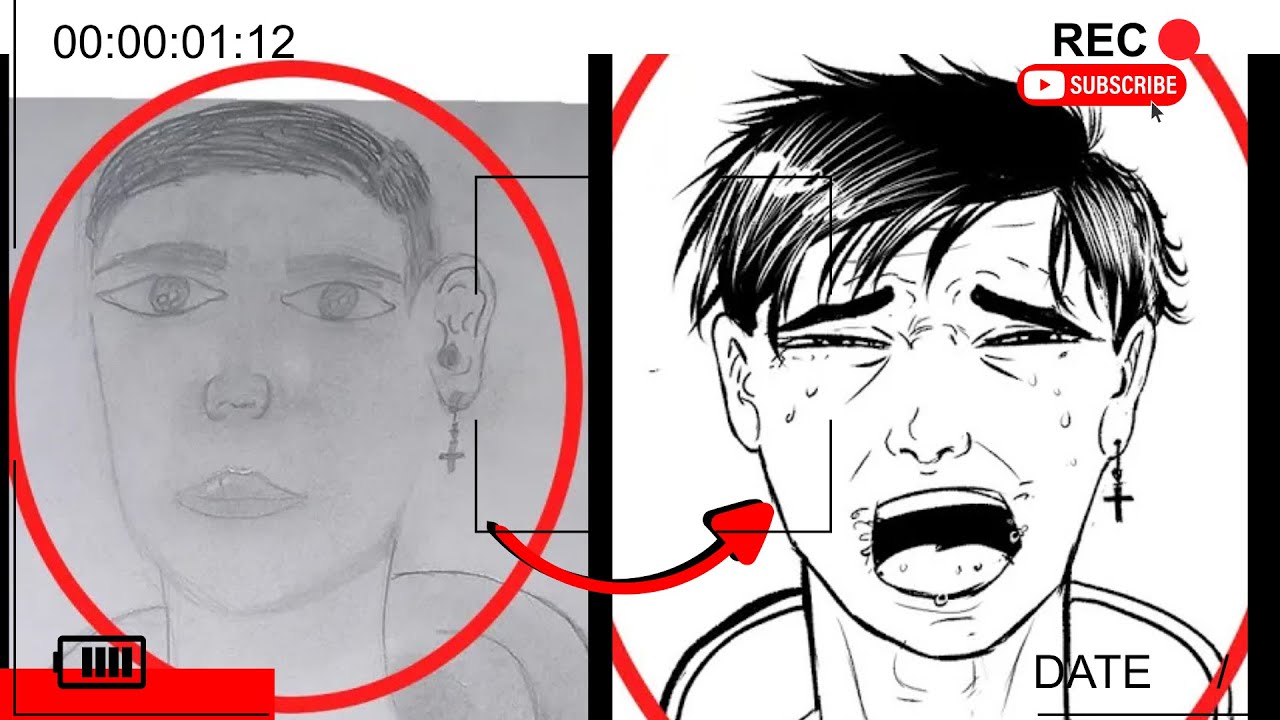 ¿Cómo Corregir Retratos Usando el Método Loomis? Aprende Proporciones y Emociones en Dibujo