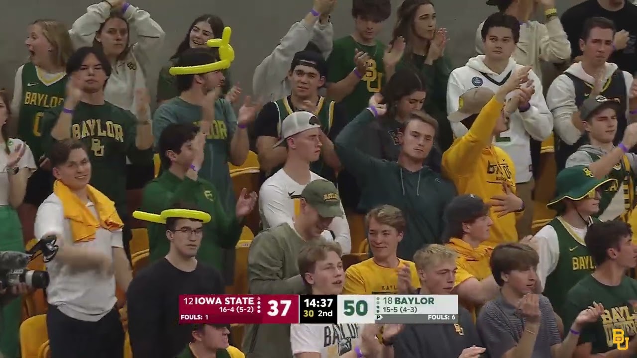 Baylor Basketball (M): Highlights vs. Iowa State | February 3, 2024