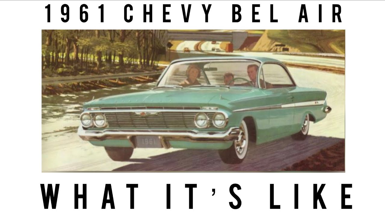 1961 Chevy bel air, with 24 Available power teams!￼