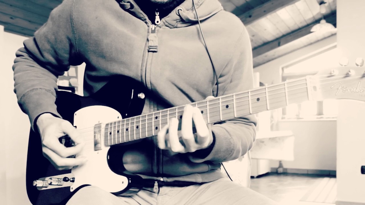 Ambient guitar session with reverse delay layer