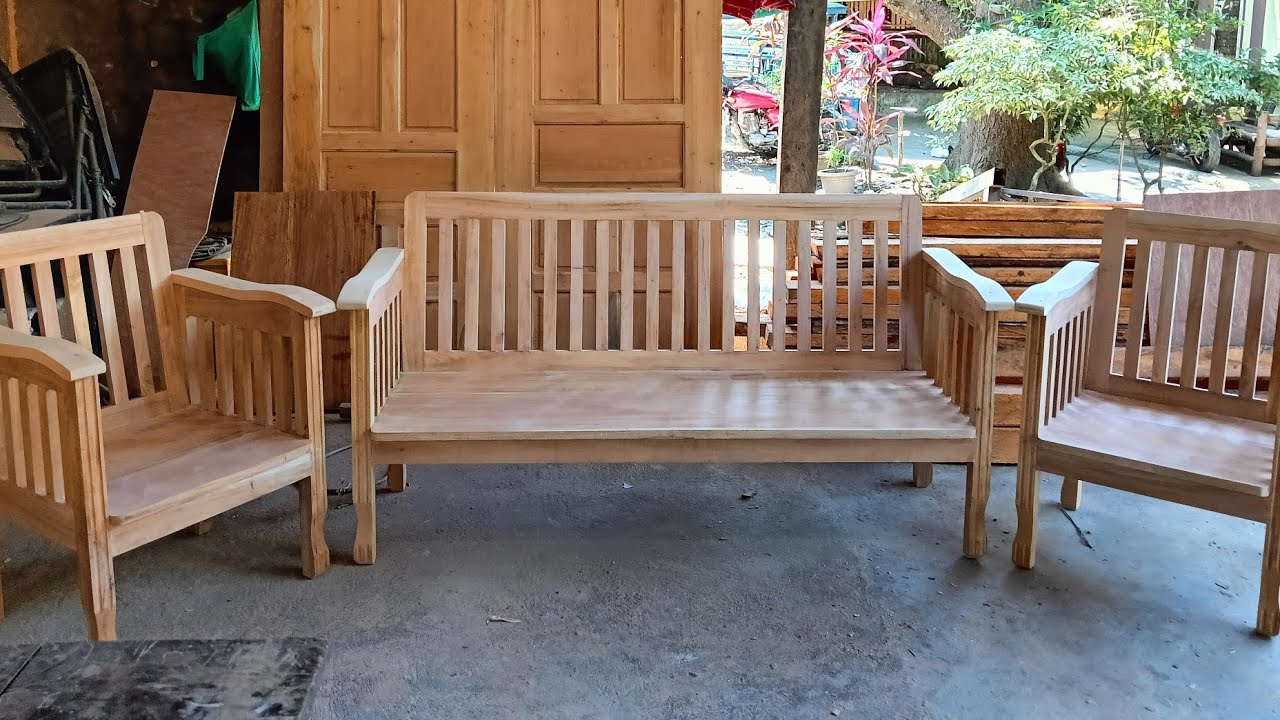 HOW TO MAKE SOLID WOOD SALA SET PART 1| SALA SET IDEAS | teddyswork