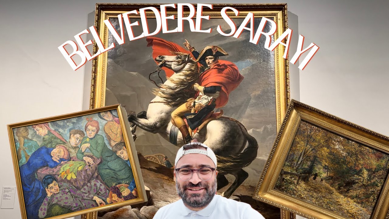 Viyana‘da Belvedere Sarayini Geziyoruz