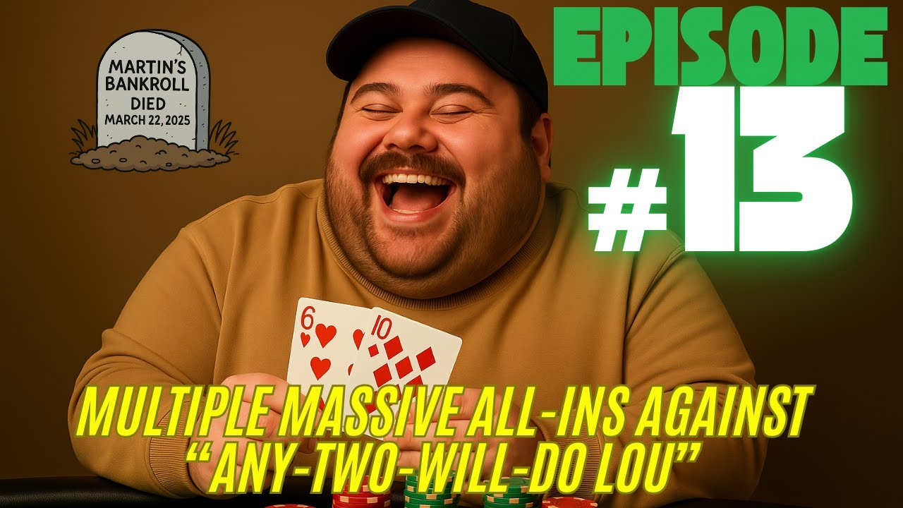 Huge all-ins against a guy that loves playing poker! Ep 013 #poker