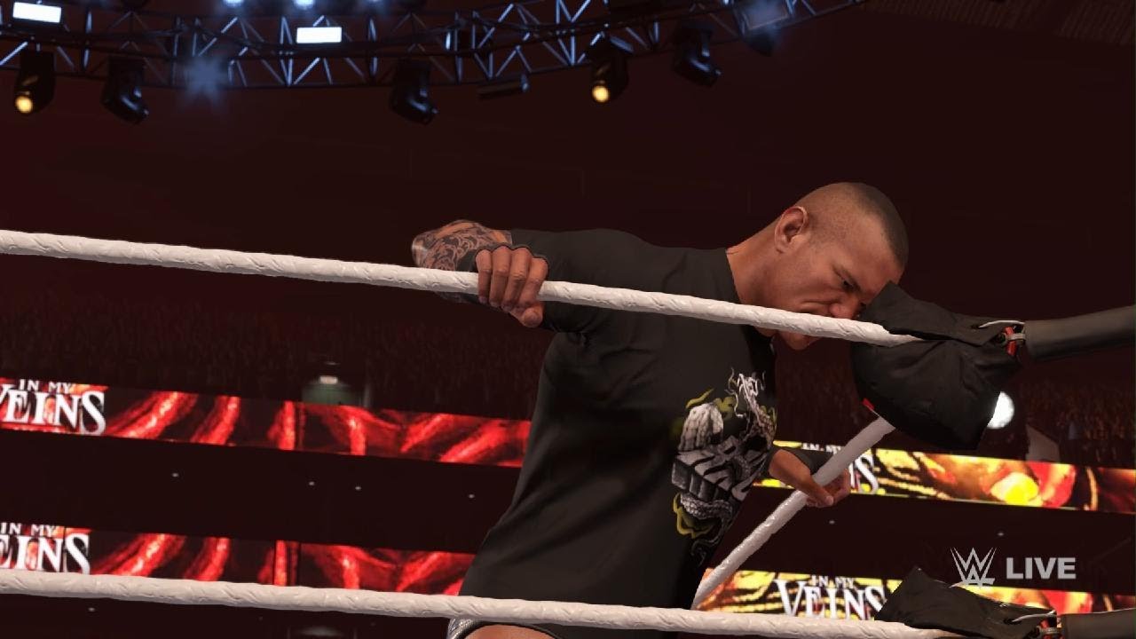 WWE 2K25-Randy Orton Vs Solo Sikoa Vs Aliestar Black