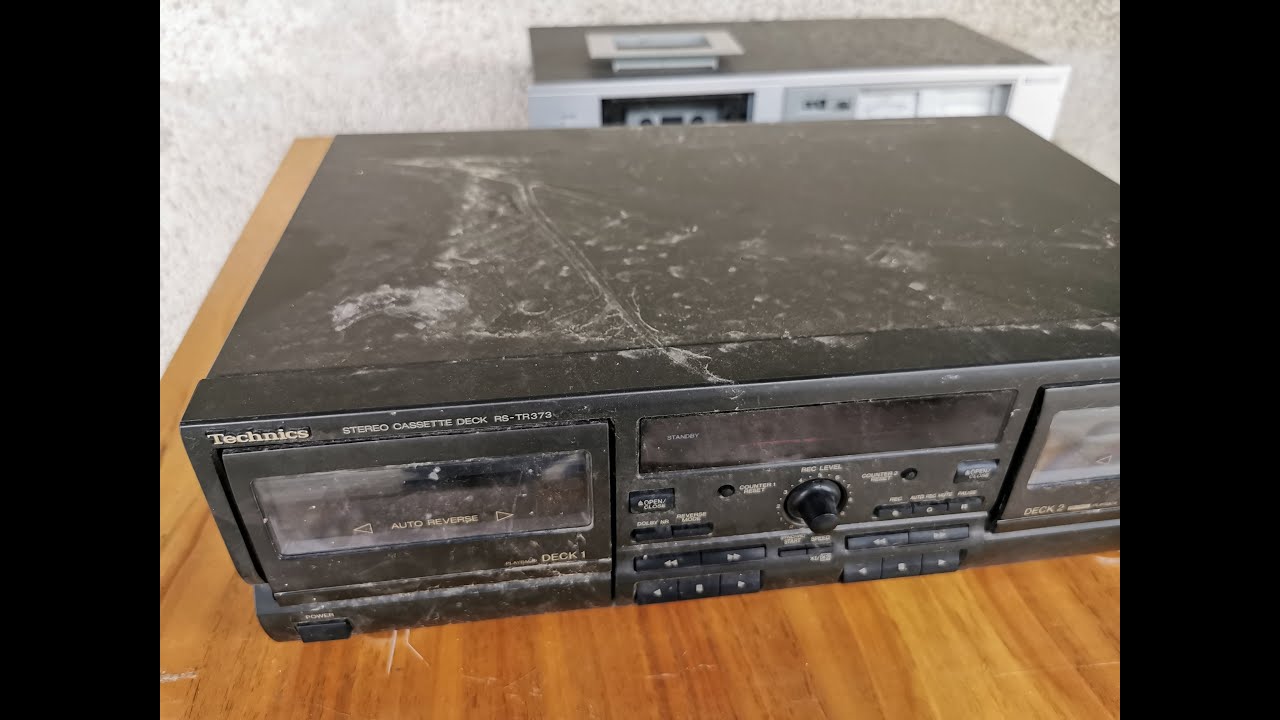 Technics RS TR373 takarítás