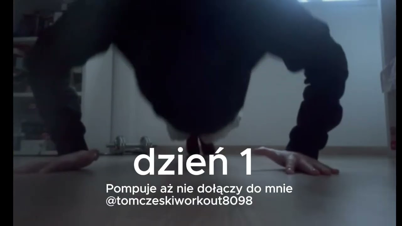 Pompuje aż dołączy do mnie @tomczeskiworkout80