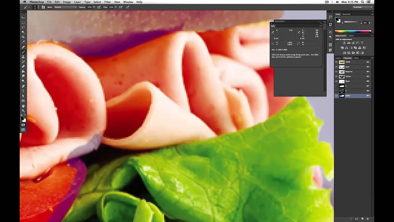 Tutorial Photoshop CC Quick Mask para Hacer Selecciones Preprensa Flexo (Flexo Prepress)