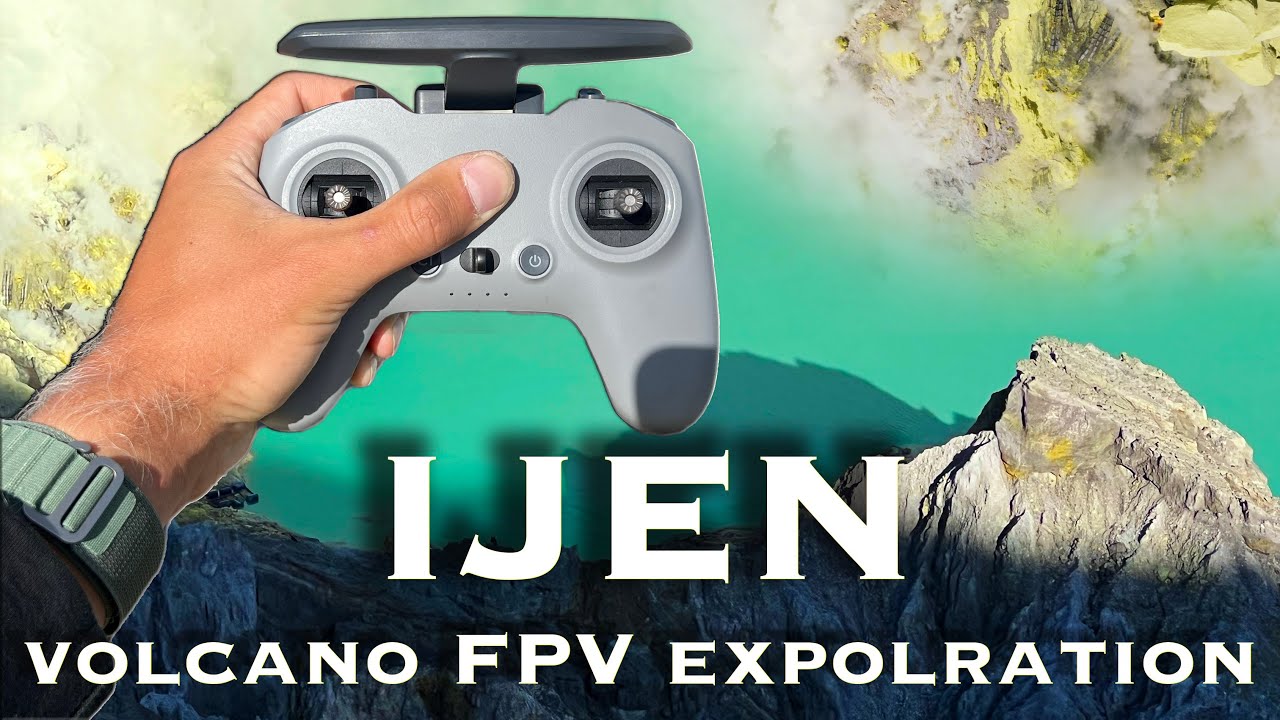 Ijen crater FPV expolration