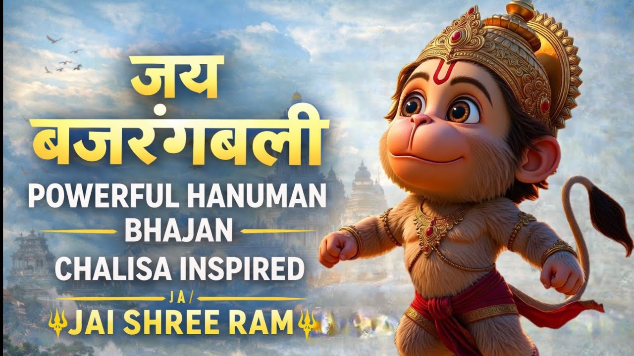 जय बजरंगबली 🚩 | Powerful Hanuman Bhajan | Chalisa Inspired | Tuesday Special | Jai Shree Ram