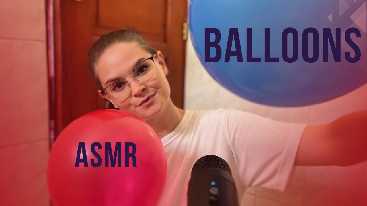 ASMR BALLOONS | blowing, tapping & scratching | NO Talking