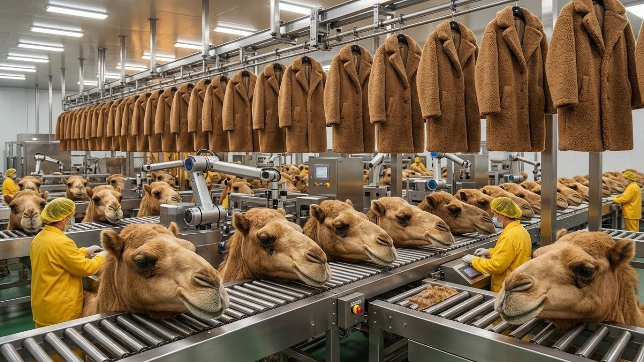 Inside a Camel Wool Factory | Traditional to Modern Processing | Full Manufacturing Tour