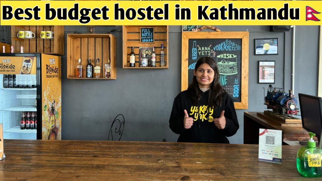 $6 Budget hostel in Kathmandu Nepal🇳🇵 #nepal #youtube