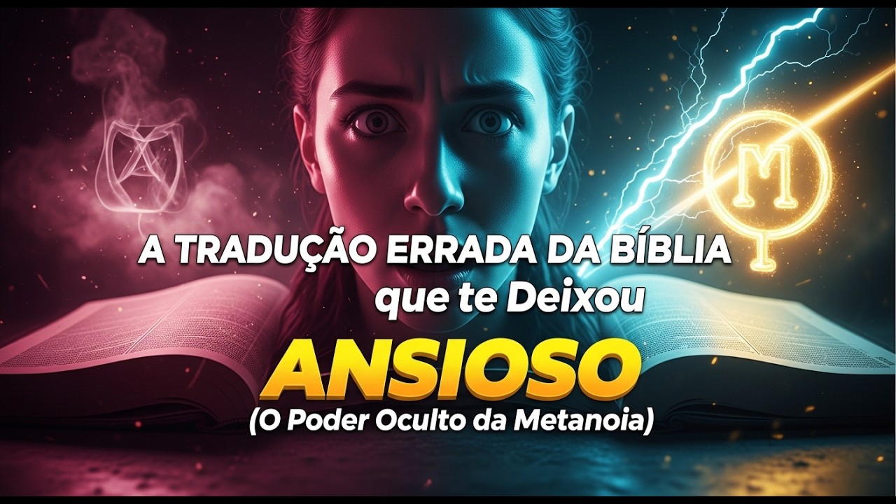 Metanoia: A Química do Medo e Como Jesus Programou Seu Cérebro para Acabar com a Ansiedade