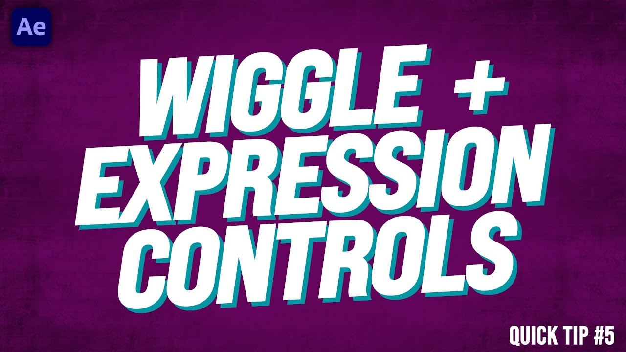 Элементы управления WIGGLE EXPRESSION в After Effects | Учебное пособие Adobe