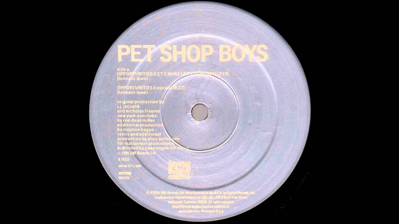 Opportunities (Let's Make Lots Of Money) (Shep Pettibone 12