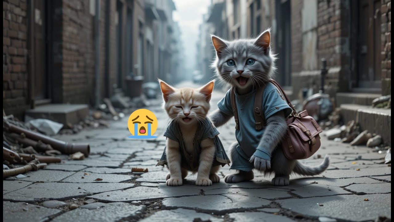 They Mocked This Poor Cat for Her Looks ! Until Her Brother Did the Unthinkable 😭🐈